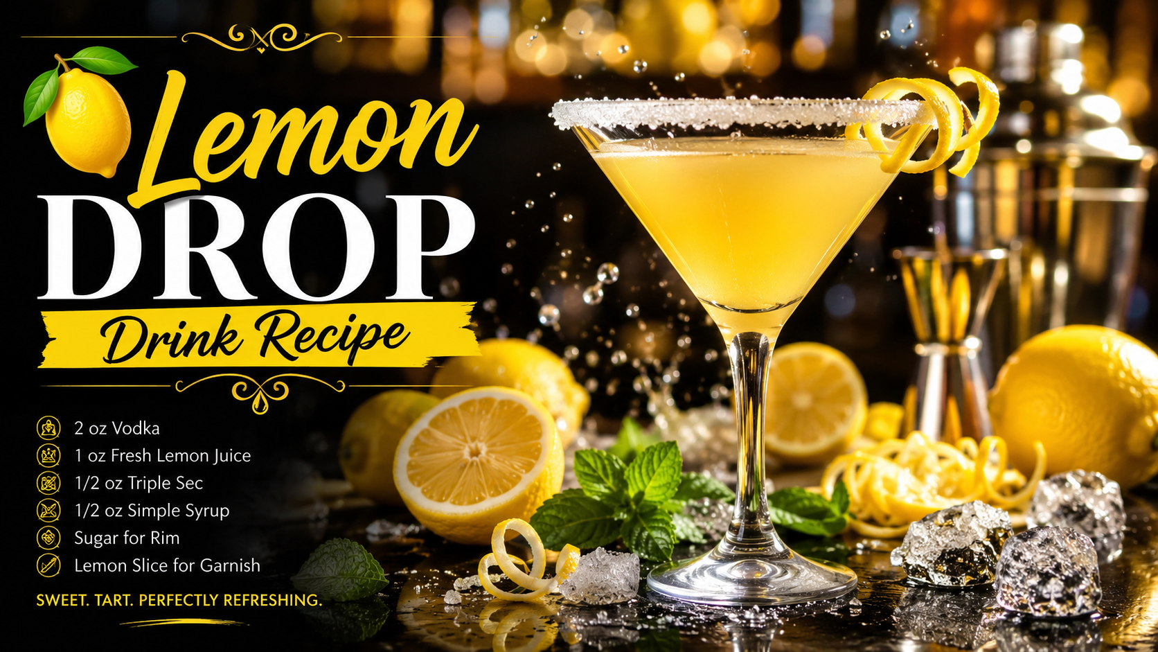 Lemon Drop Drink Recipe — Complete Blog Strategy