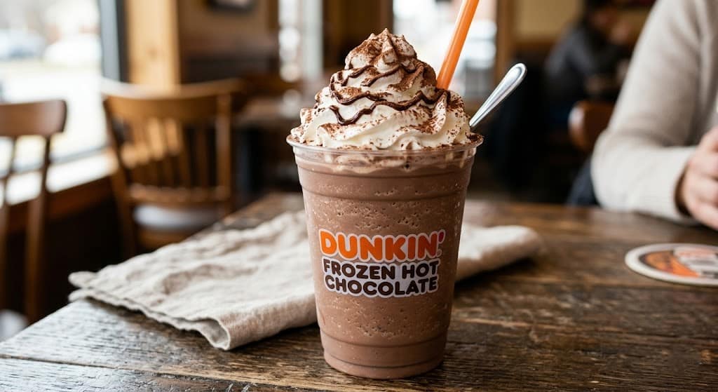 The Ultimate Dunkin Frozen Hot Chocolate Copycat Recipe (Super Creamy!)
