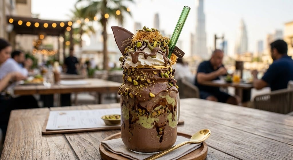 The Viral Dubai Chocolate Milkshake Recipe (With Crunchy Pistachio Kataifi!) The Viral Dubai Chocolate Milkshake Recipe (With Crunchy Pistachio Kataifi!)