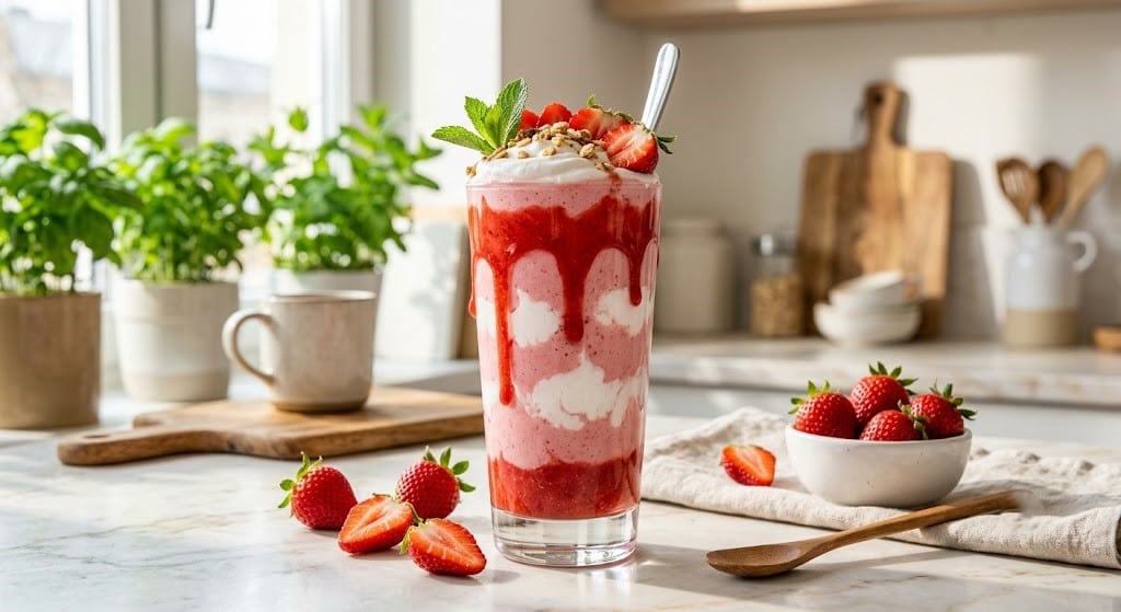 The Ultimate Erewhon Strawberry Glaze Smoothie Recipe (Save !) The Ultimate Erewhon Strawberry Glaze Smoothie Recipe (Save !)