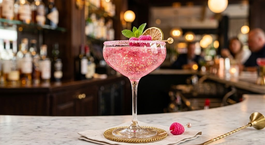 How to Make the Ultimate Sparkly Pink Glitter Mocktail for Girls Night How to Make the Ultimate Sparkly Pink Glitter Mocktail for Girls Night